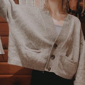 Cropped sweater